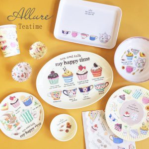 大人かわいいをテーマにしたキッチン雑貨 Allure（アリュール）に新シリーズ登場? 『teatime』『travel』アリュール ダイソー商品一覧