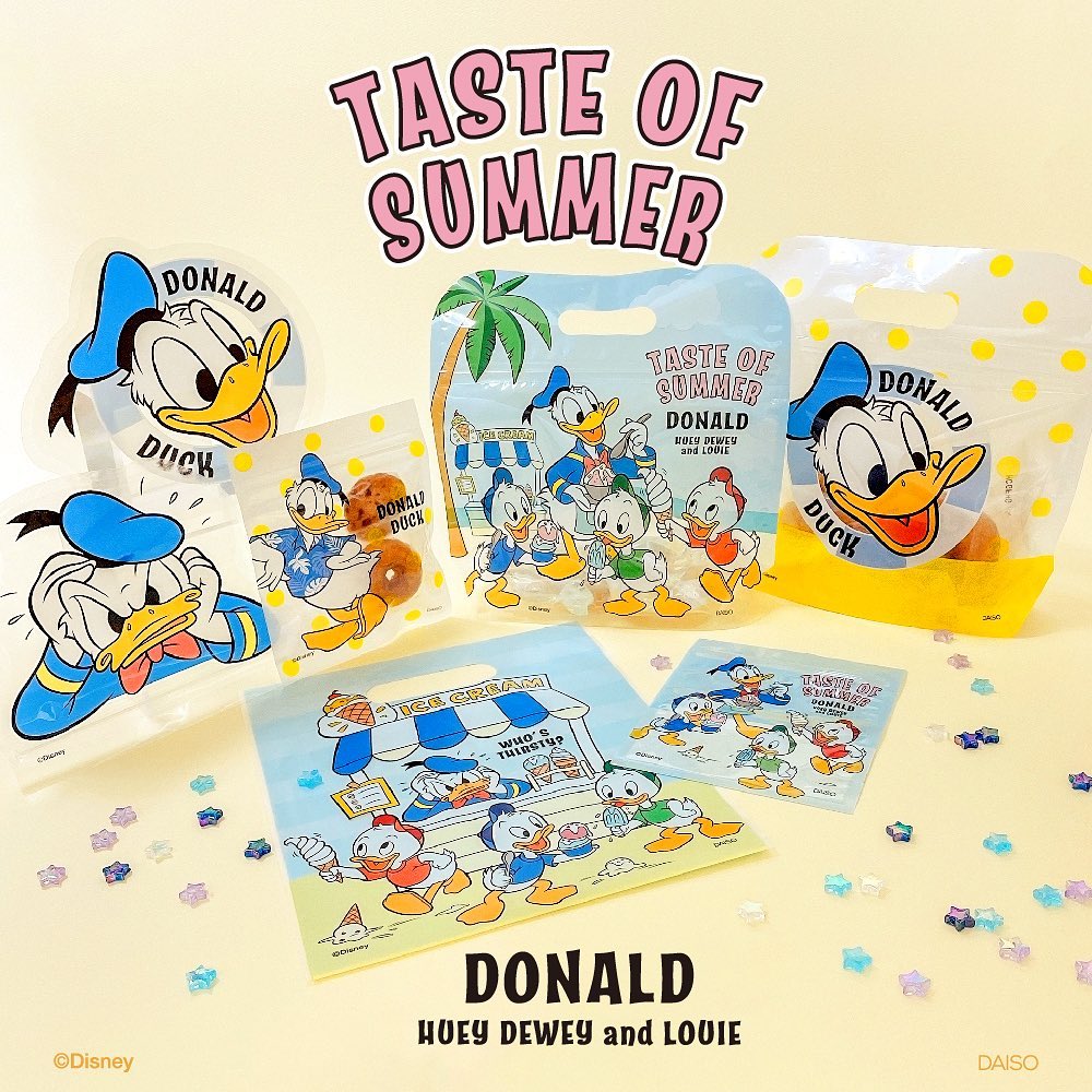 ダイソー ディズニー ラッピングバッグ