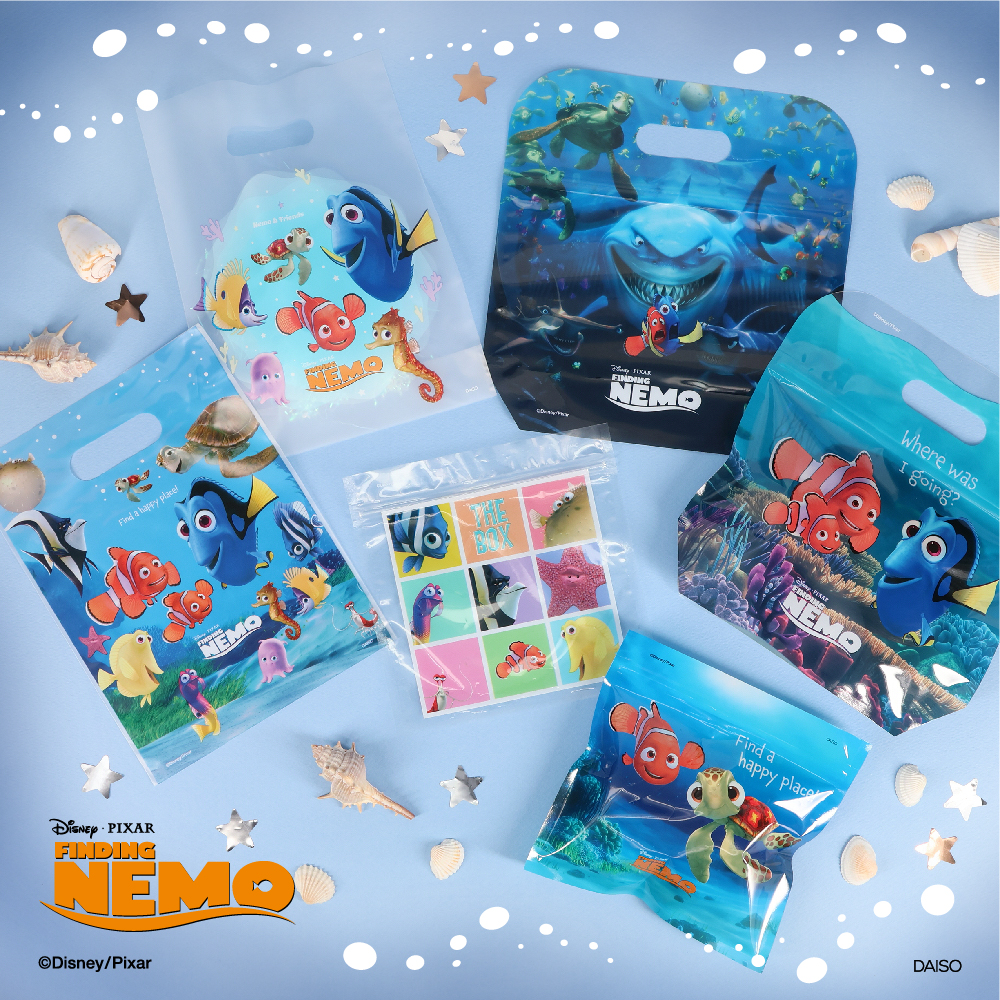 ファインディングニモ ラッピング ダイソー
