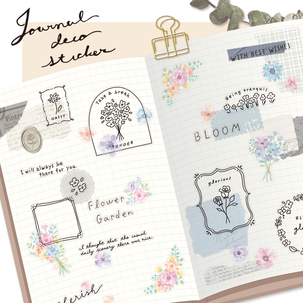 ジャーナルデコシール ダイソー 新商品