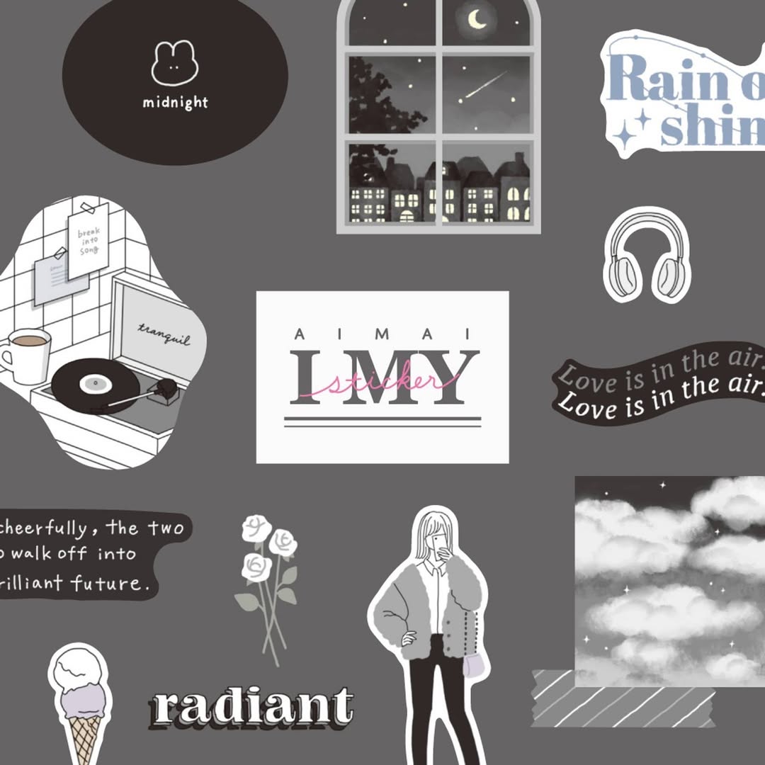 あいまいシール 新色