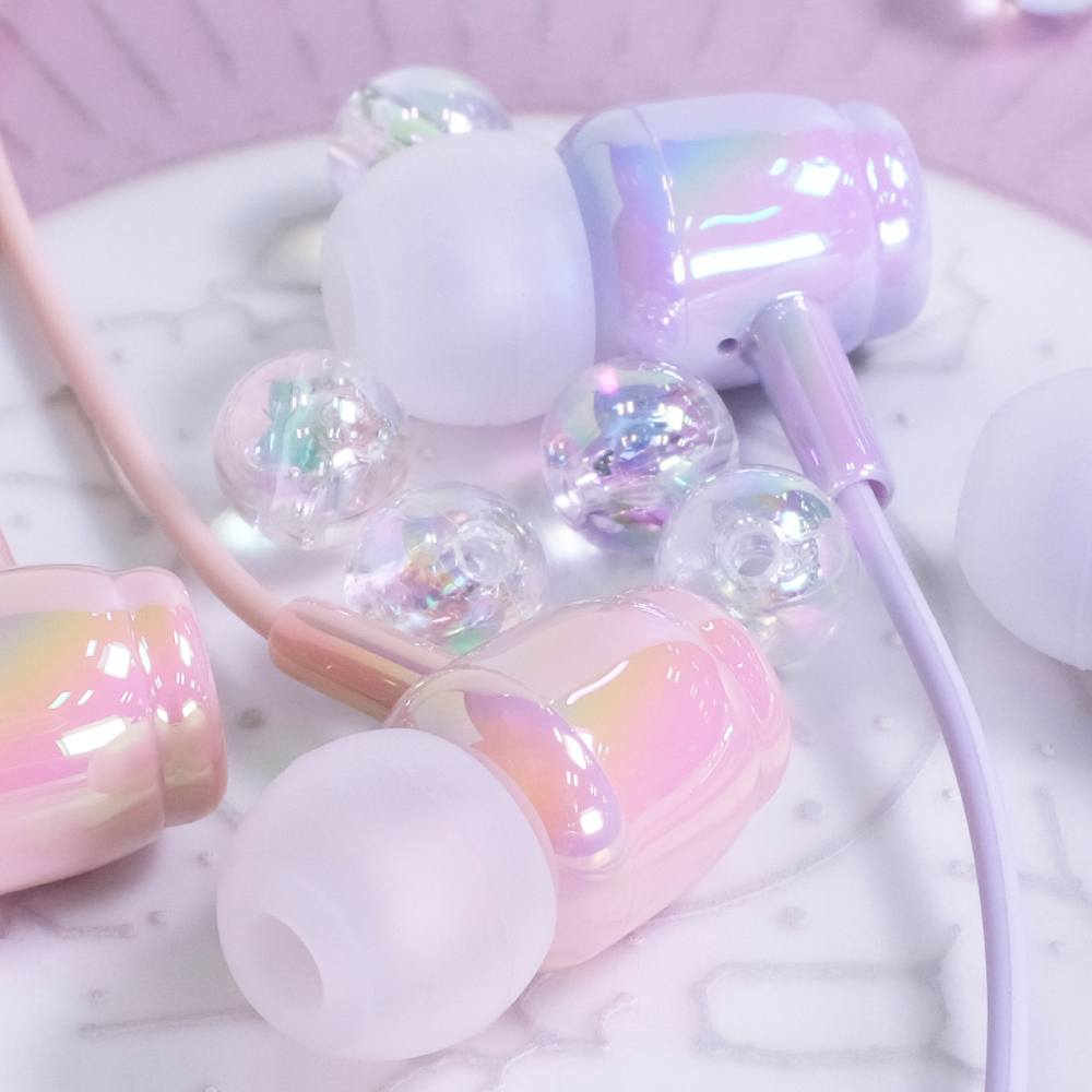 ダイソー オーロラカラーステレオイヤホン