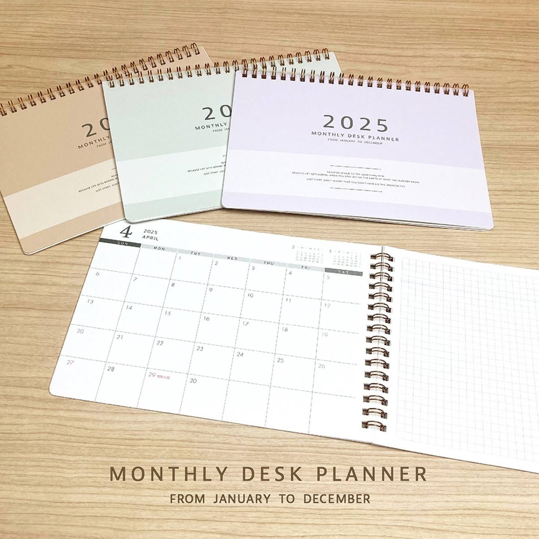 ダイソー ノート型カレンダー