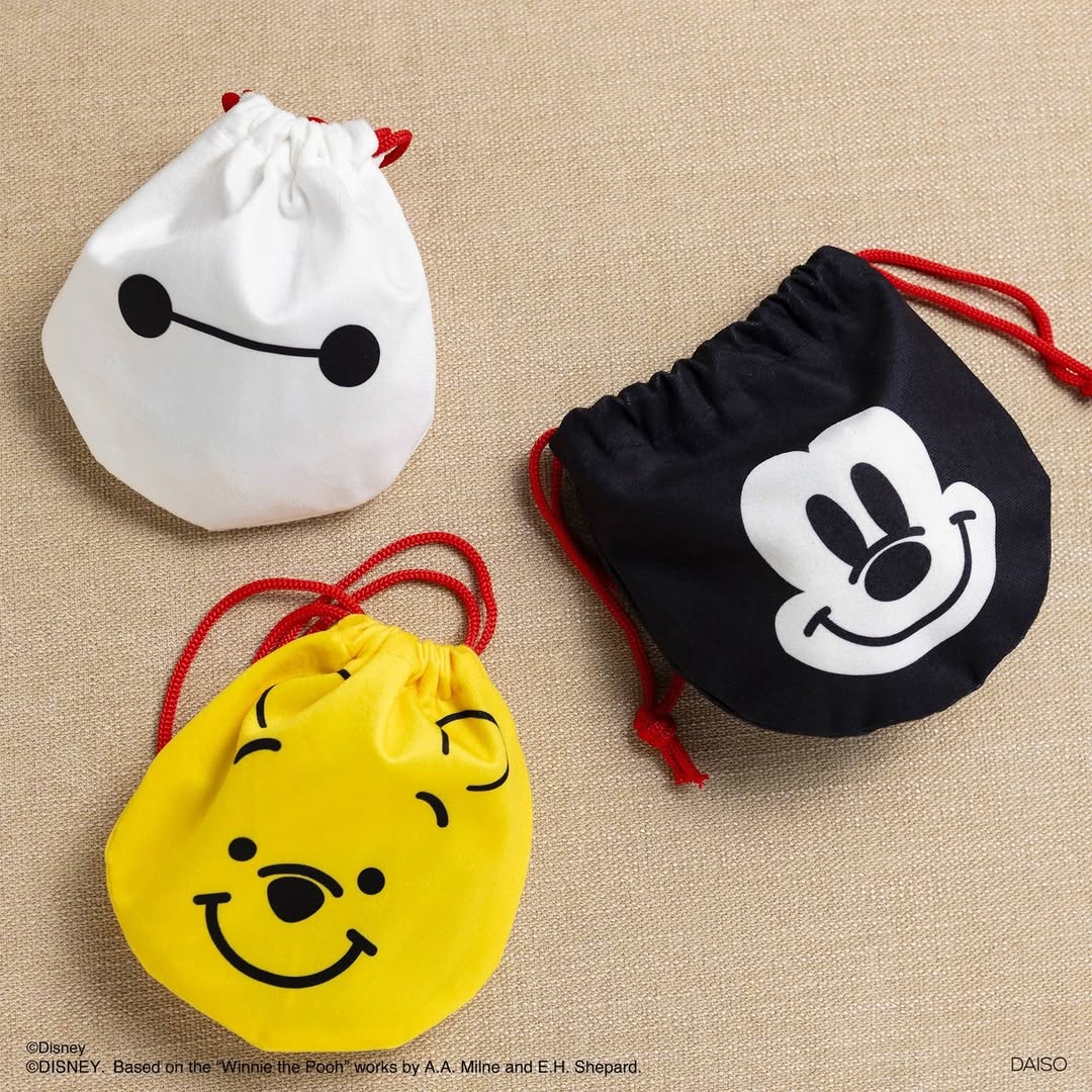 ディズニー ふんわり巾着ダイカット