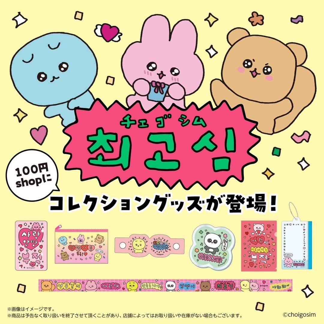 チェゴシム ダイソー グッズ