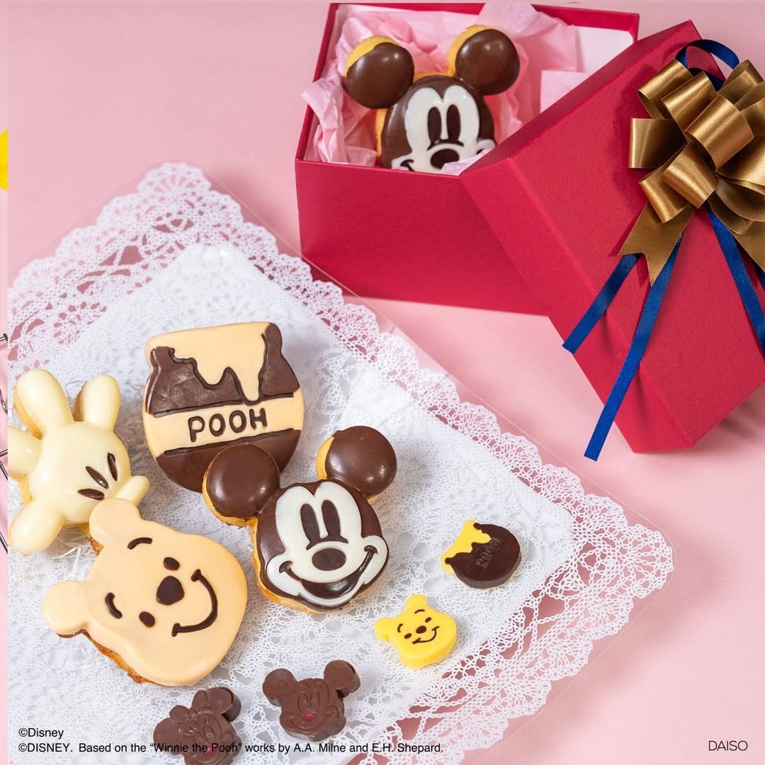 ダイソー ディズニー シリコン型