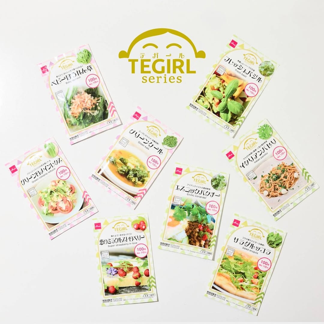 ダイソー TEGIRLシリーズ 家庭菜園キット