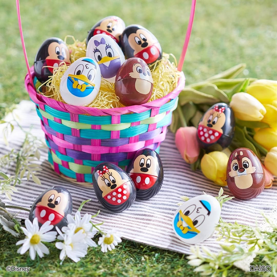 ダイソー ディズニー イースターエッグ