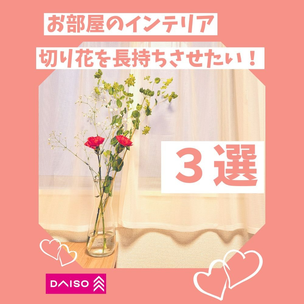 切り花長持ち液 ダイソー