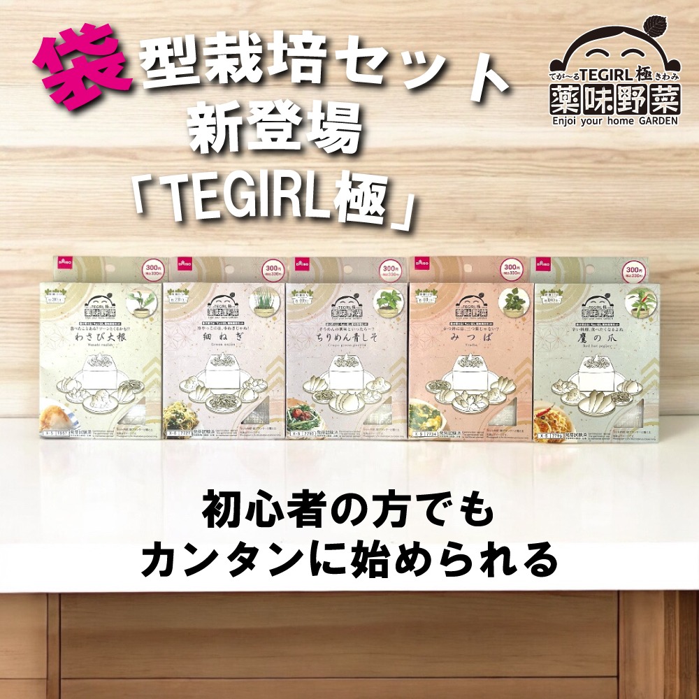 TEGIRL-テガール-極 栽培セットのイメージ