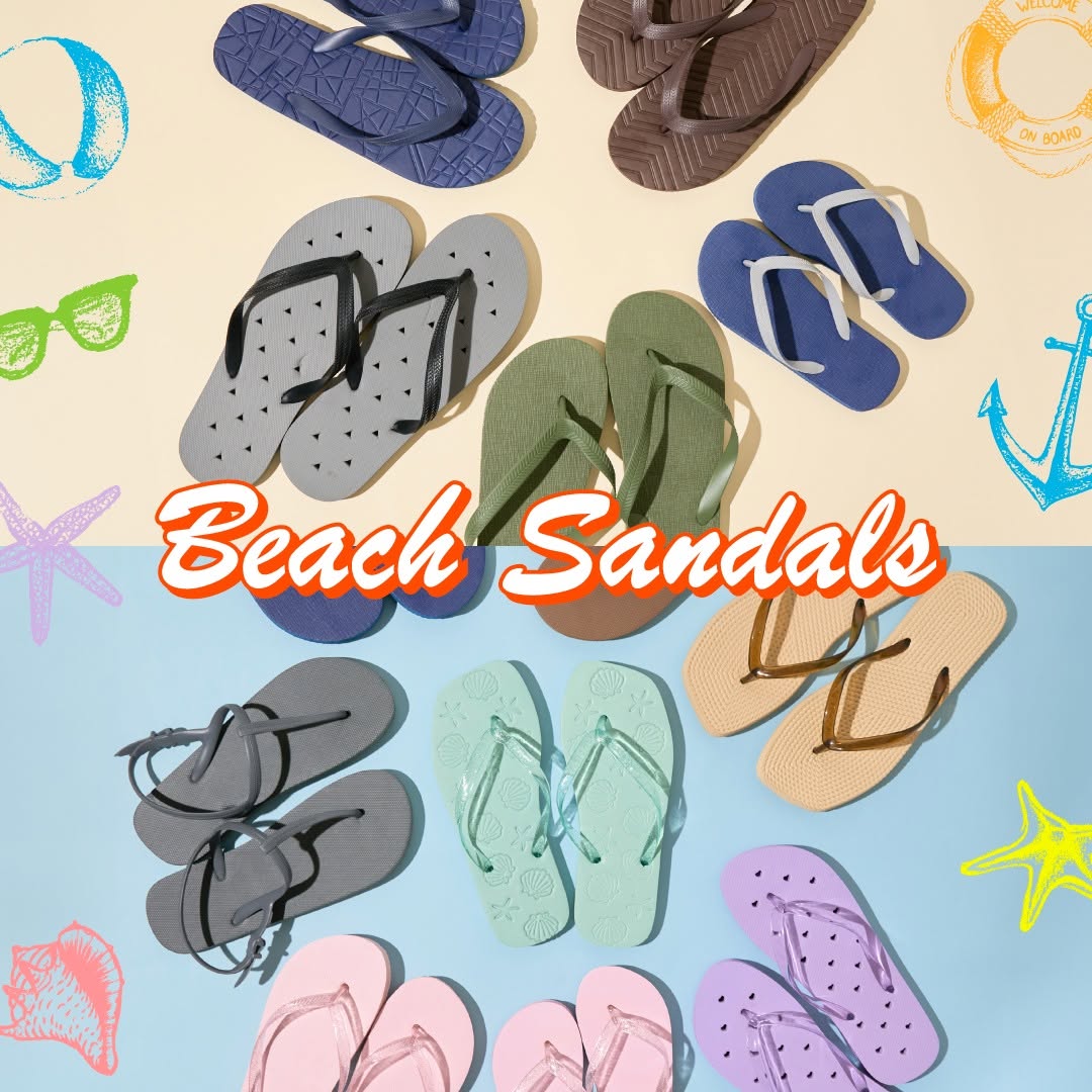 ダイソーのビーチサンダル