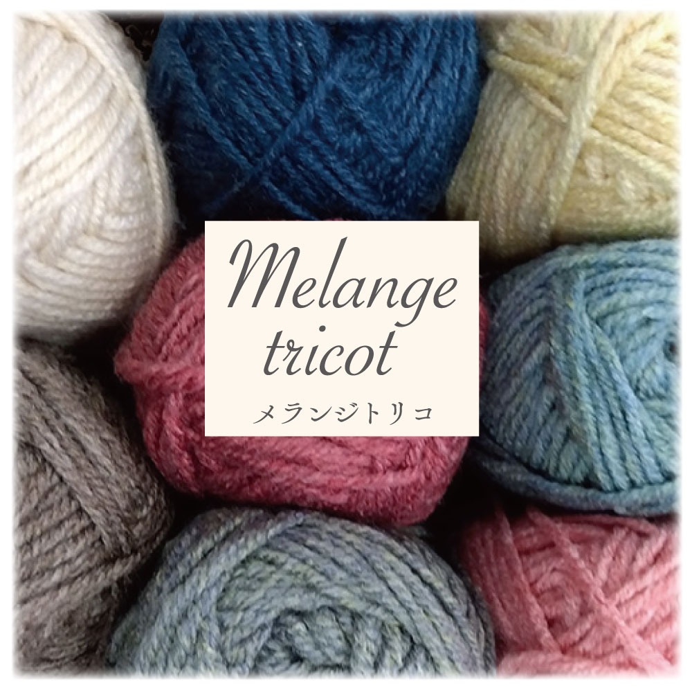 ダイソー メランジトリコの毛糸