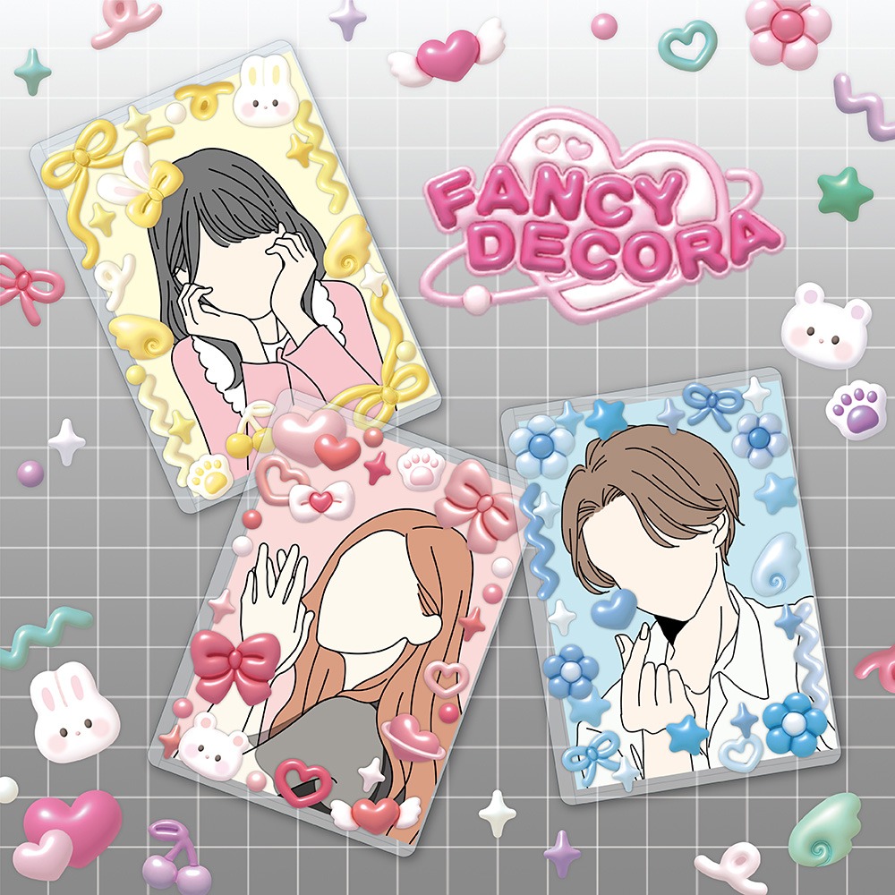 ファンシーデコラシールの使用イメージ