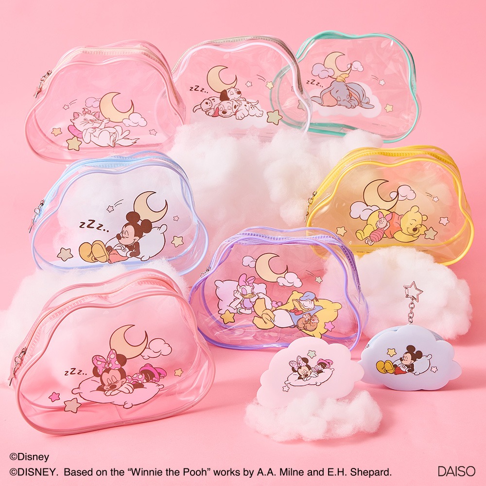 ダイソー ディズニーデザイングッズ ポーチ