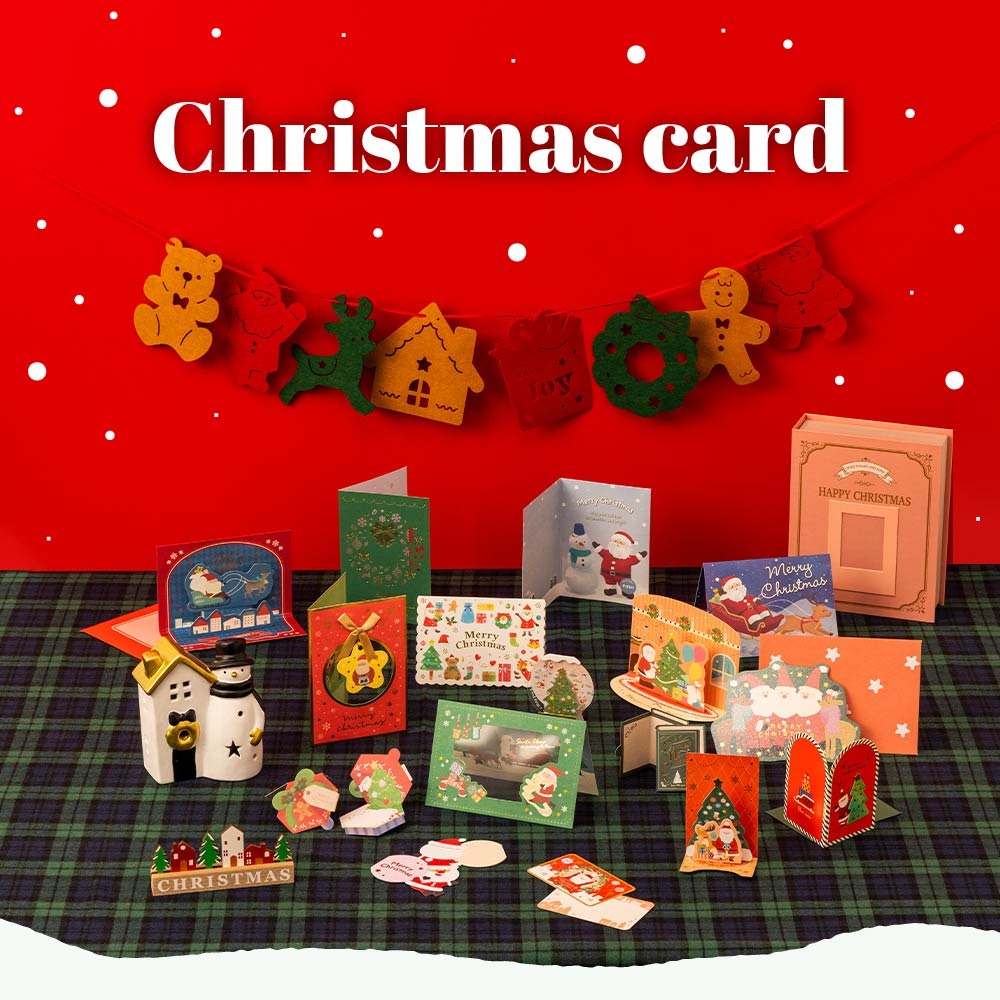 ダイソー クリスマス メッセージカード