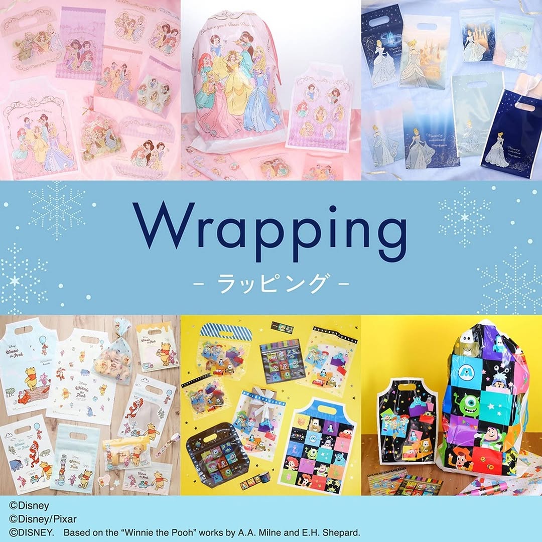 ダイソー ディズニー ラッピング
