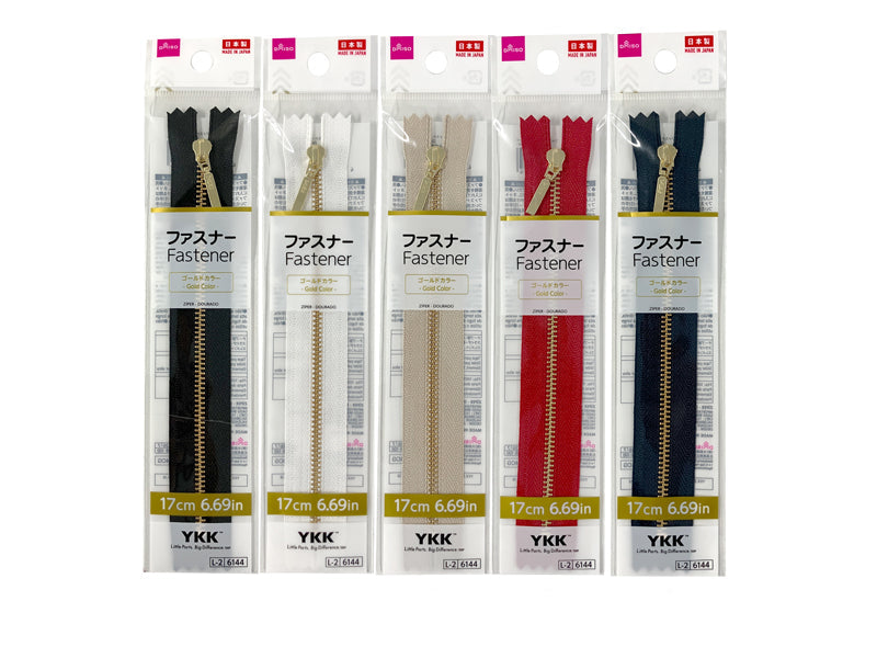ファスナー（ゴールドカラー） ダイソー(DAISO)