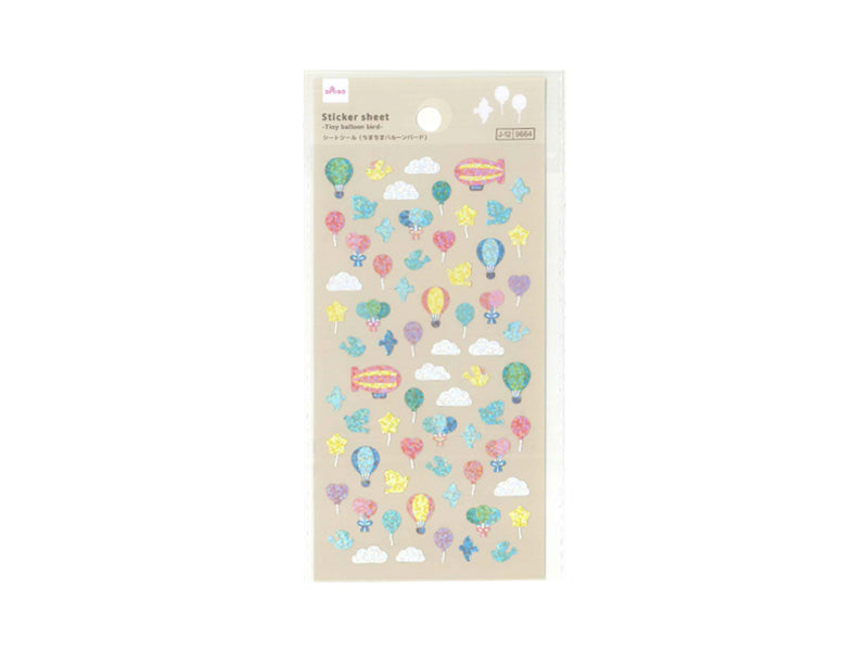 シートシール（ちまちまバルーンバード） ダイソー(DAISO)