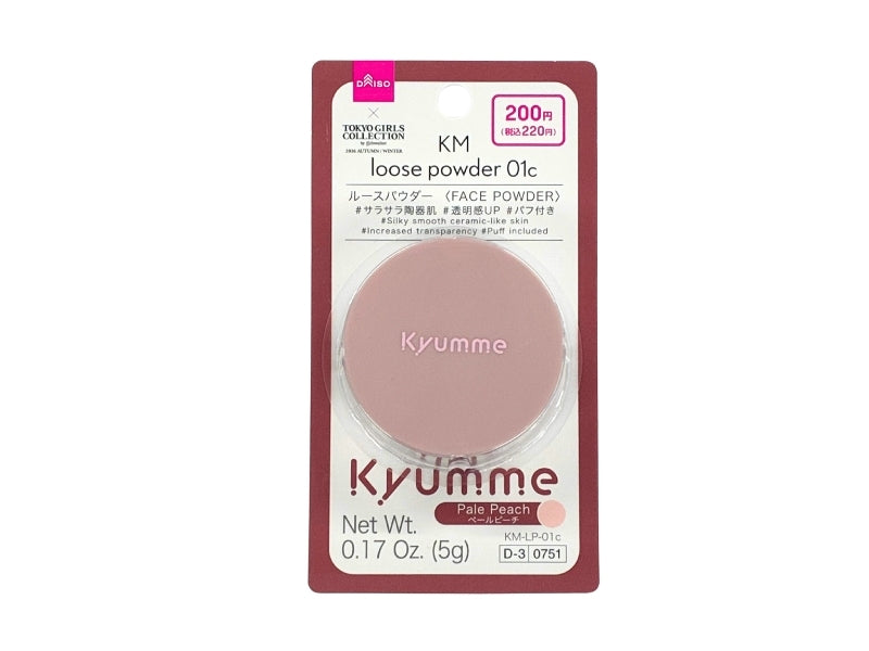 ＫＭ ルースパウダー ０１ｃ ダイソー(DAISO)