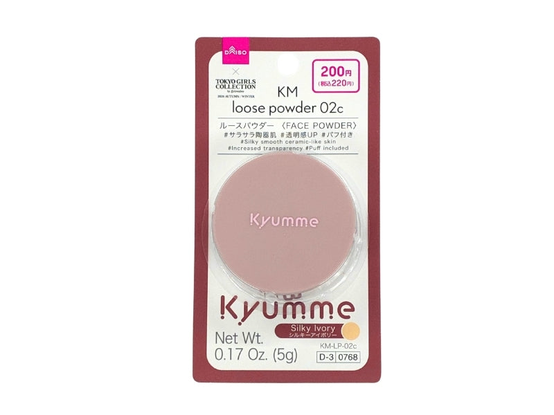 ＫＭ ルースパウダー ０２ｃ ダイソー(DAISO)