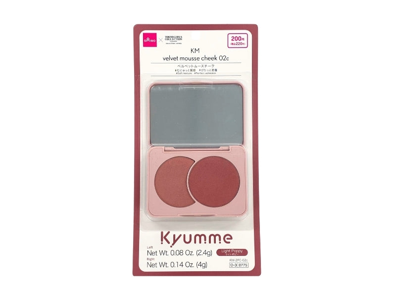 ＫＭ ベルベットムースチーク ０２ｃ ダイソー(DAISO)