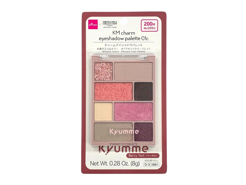 ＫＭ チャームアイシャドウパレット ０１ｃ ダイソー(DAISO)