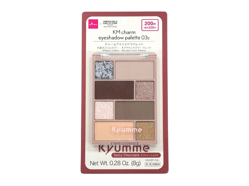 ＫＭ チャームアイシャドウパレット ０３ｃ ダイソー(DAISO)