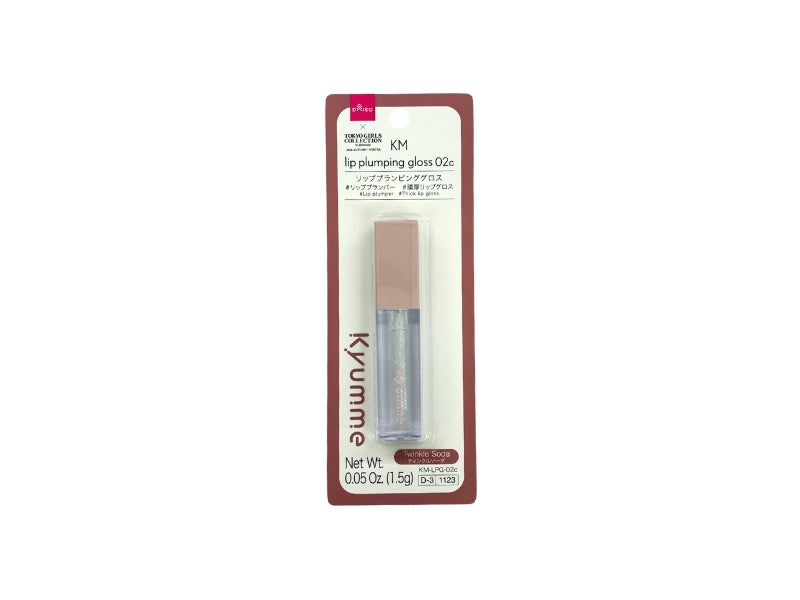 ＫＭ リッププランピンググロス ０２ｃ ダイソー(DAISO)