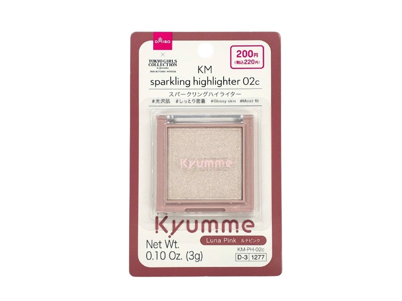 ＫＭ スパークリングハイライター ０２ｃ ダイソー(DAISO)