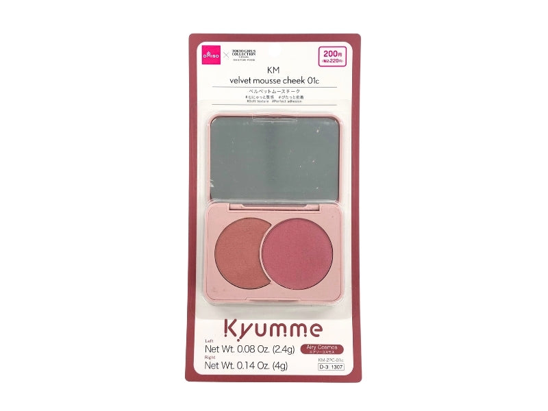 ＫＭ ベルベットムースチーク ０１ｃ ダイソー(DAISO)