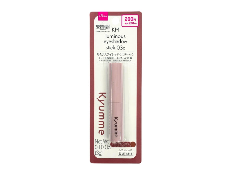 ＫＭ ルミナスアイシャドウスティック ０３ｃ ダイソー(DAISO)