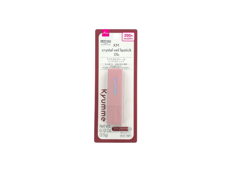 ＫＭ クリスタルヴェールリップスティック ０１ｃ ダイソー(DAISO)