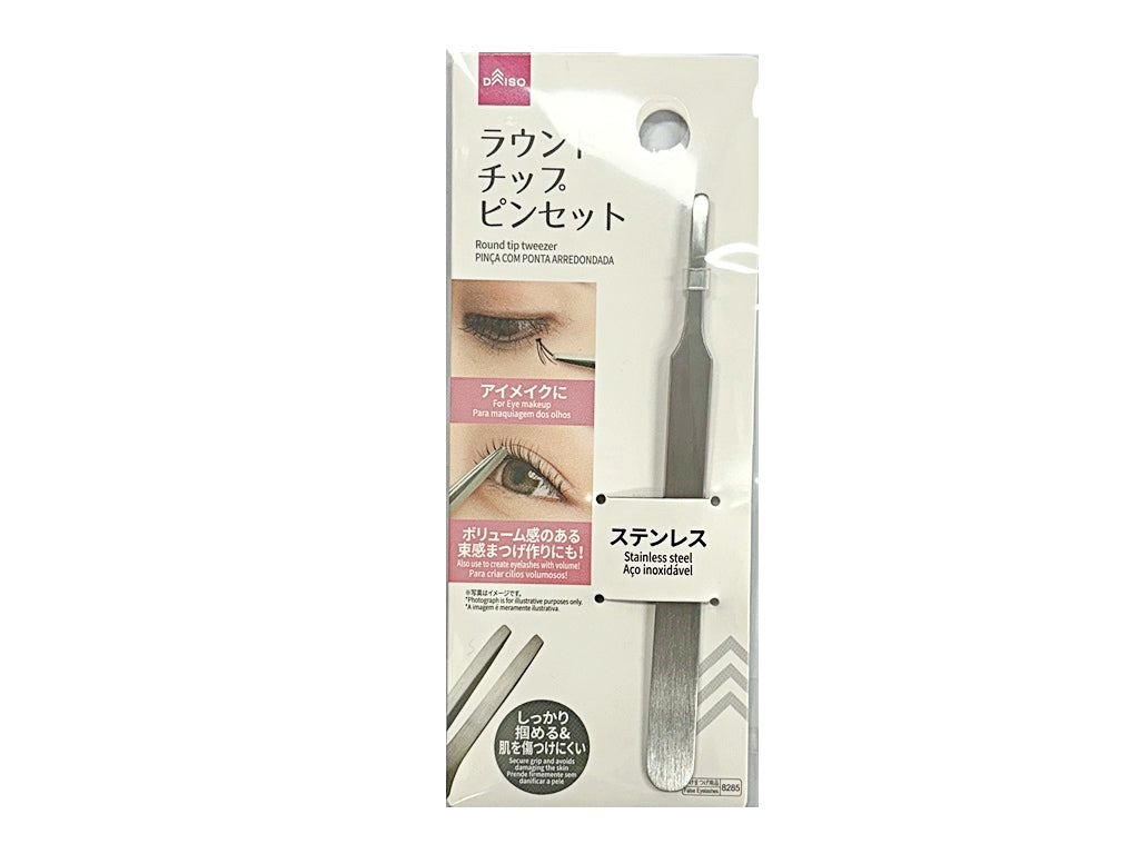 ラウンドチップピンセット ダイソー(DAISO)
