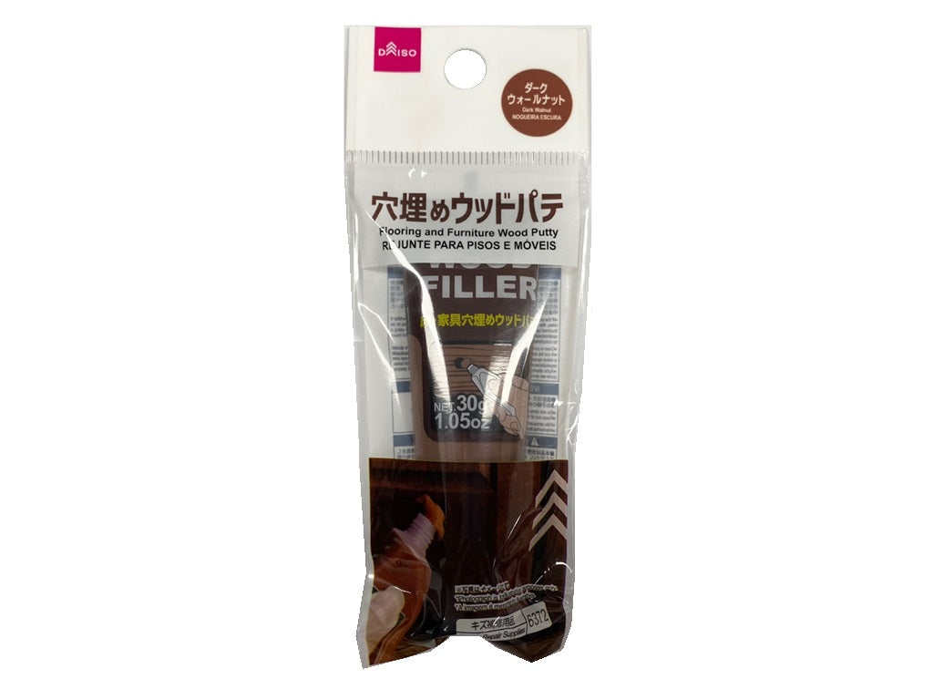 床・家具穴埋めウッドパテ（ダークウォールナット） ダイソー(DAISO)