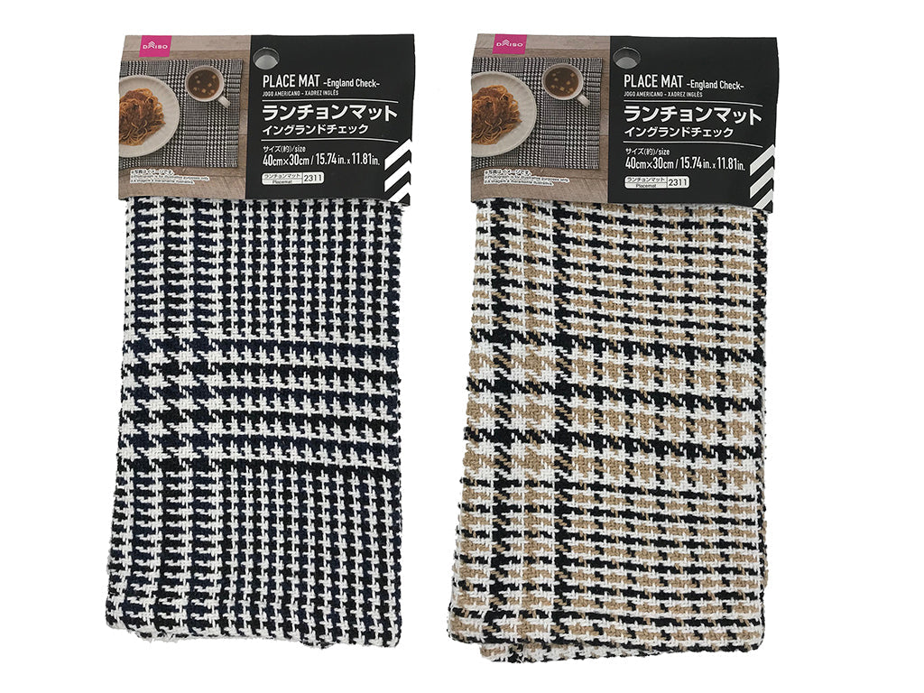 ランチョンマット（イングランドチェック） ダイソー(DAISO)