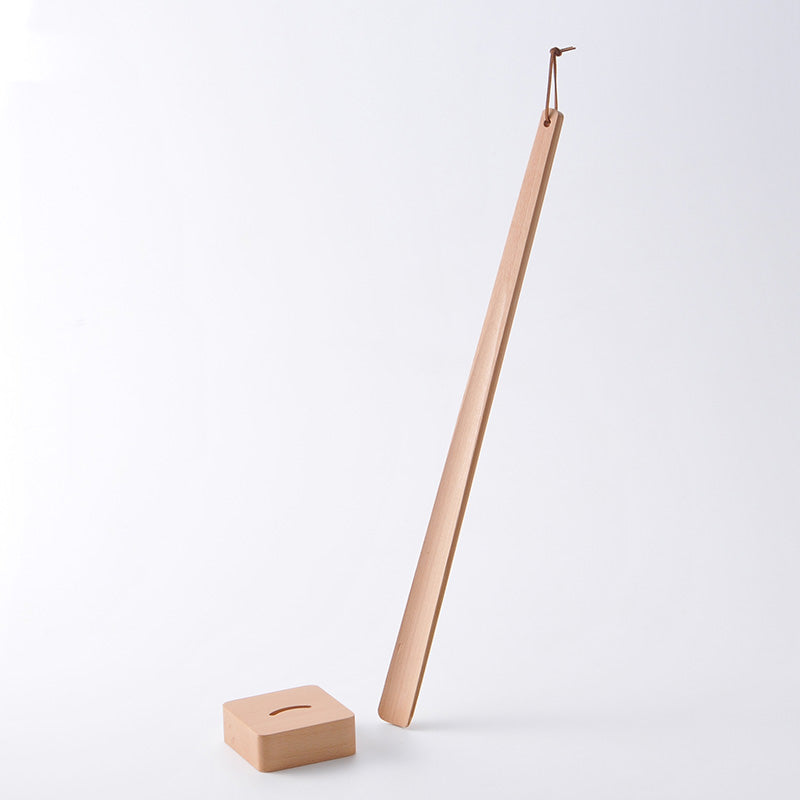 ブナの木靴べらスタンドセット長さ５５ｃｍ ダイソー(DAISO)