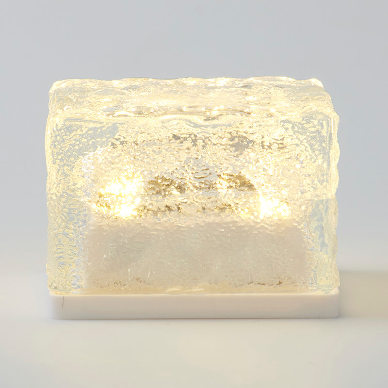 ソーラーライト（ブロック、ＷＨ） ダイソー(DAISO)