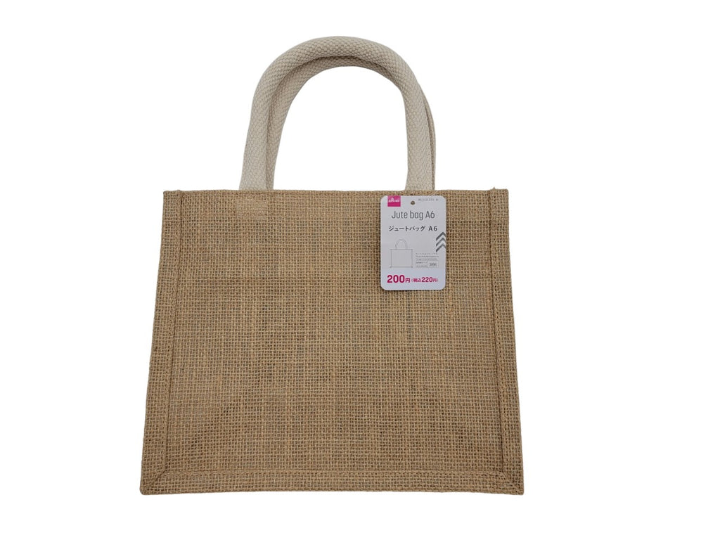 ジュートバッグ（Ａ６） ダイソー(DAISO)