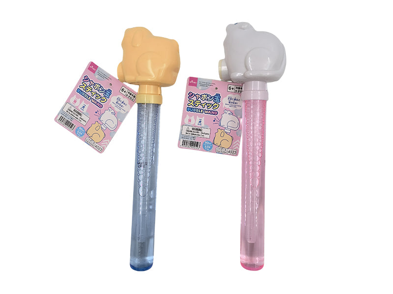 シャボン玉スティック（猫犬） ダイソー(DAISO)
