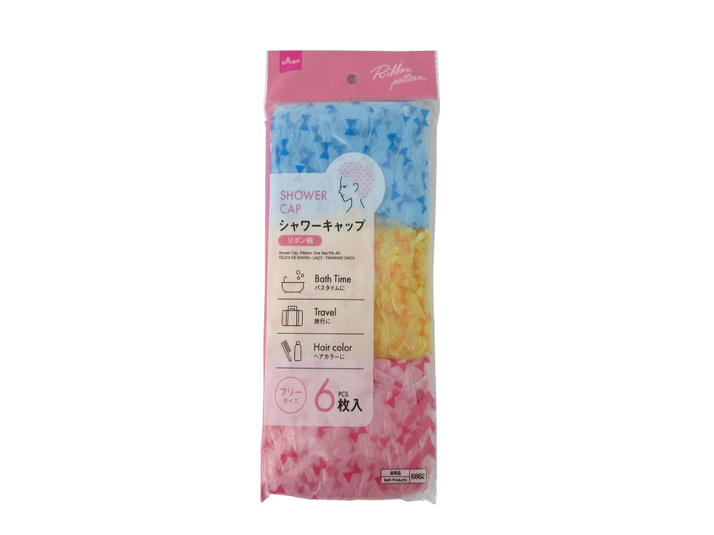 シャワーキャップ（リボン、フリーサイズ） ダイソー(DAISO)