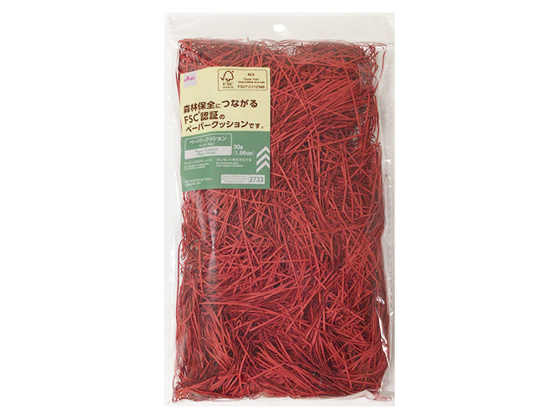 ペーパークッション（レッド） ダイソー(DAISO)