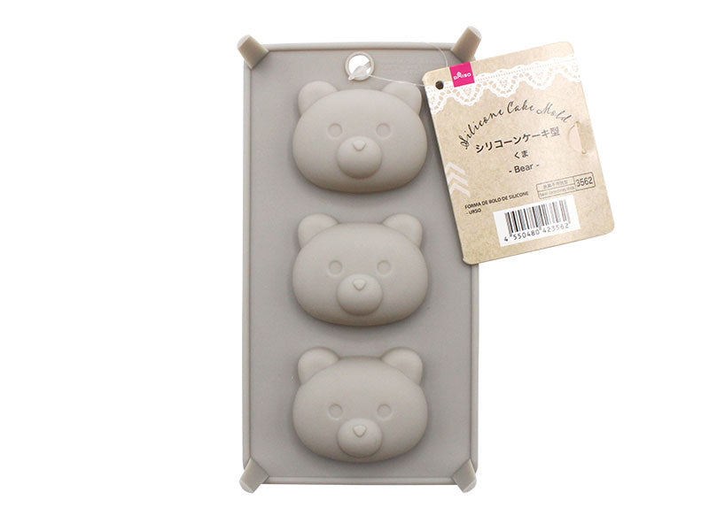 シリコーンケーキ型（くま） ダイソー(DAISO)