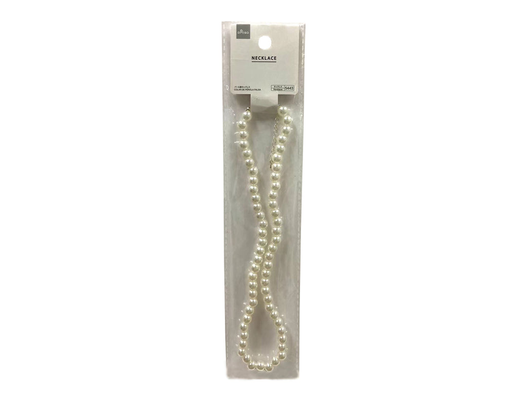 パール調ネックレス ダイソー(DAISO)