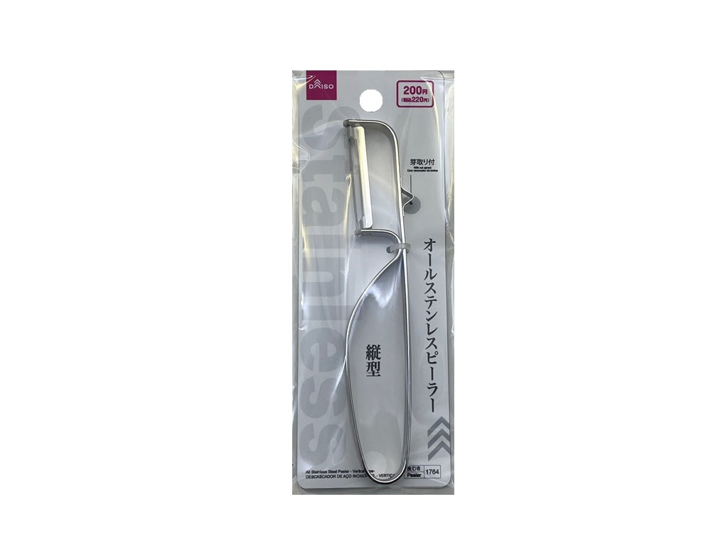オールステンレスピーラー（縦型） ダイソー(DAISO)