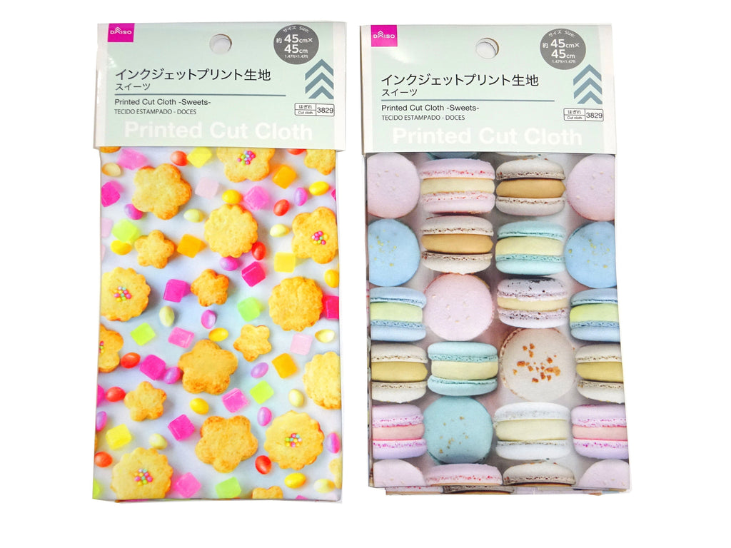 インクジェットプリント生地（スイーツ） ダイソー(DAISO)