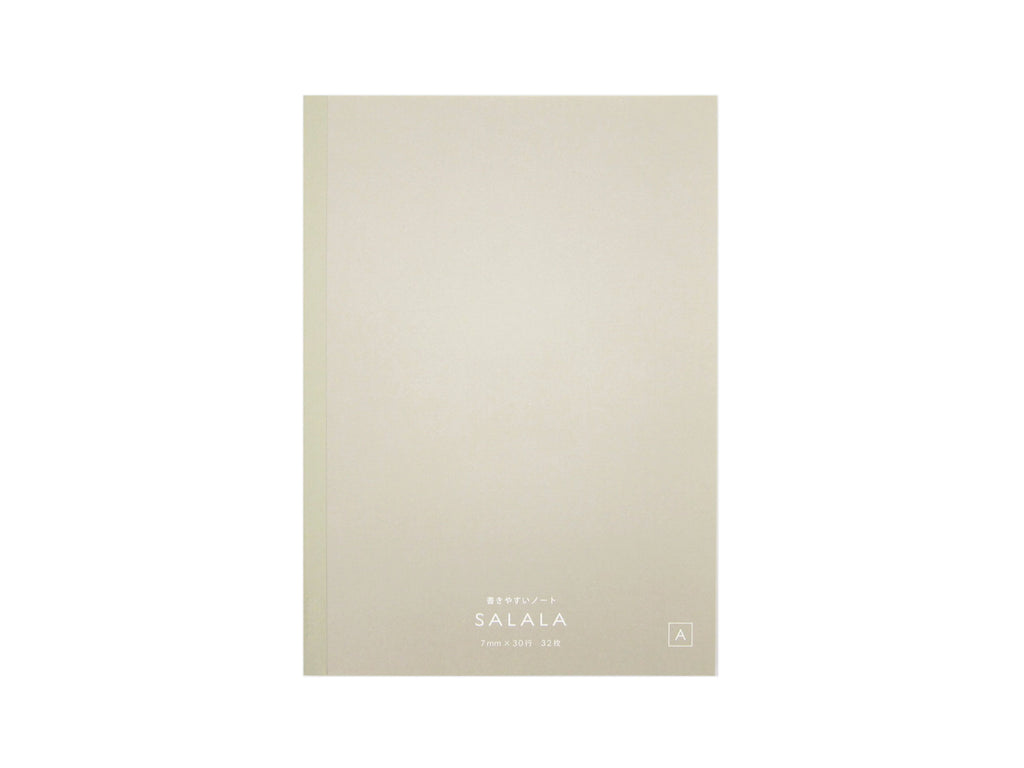 書きやすいノート（セミＢ５、Ａ罫、３２枚） ダイソー(DAISO)