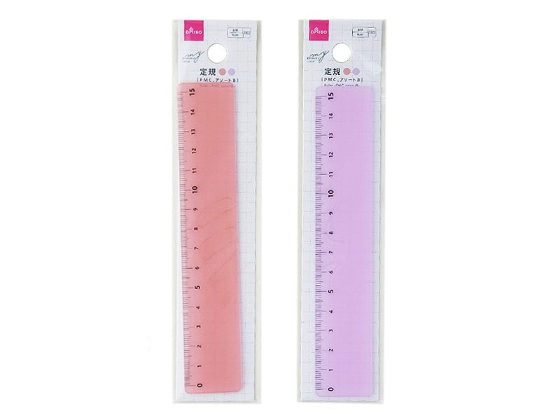 定規（ＰＭＣ、アソートＢ） ダイソー(DAISO)