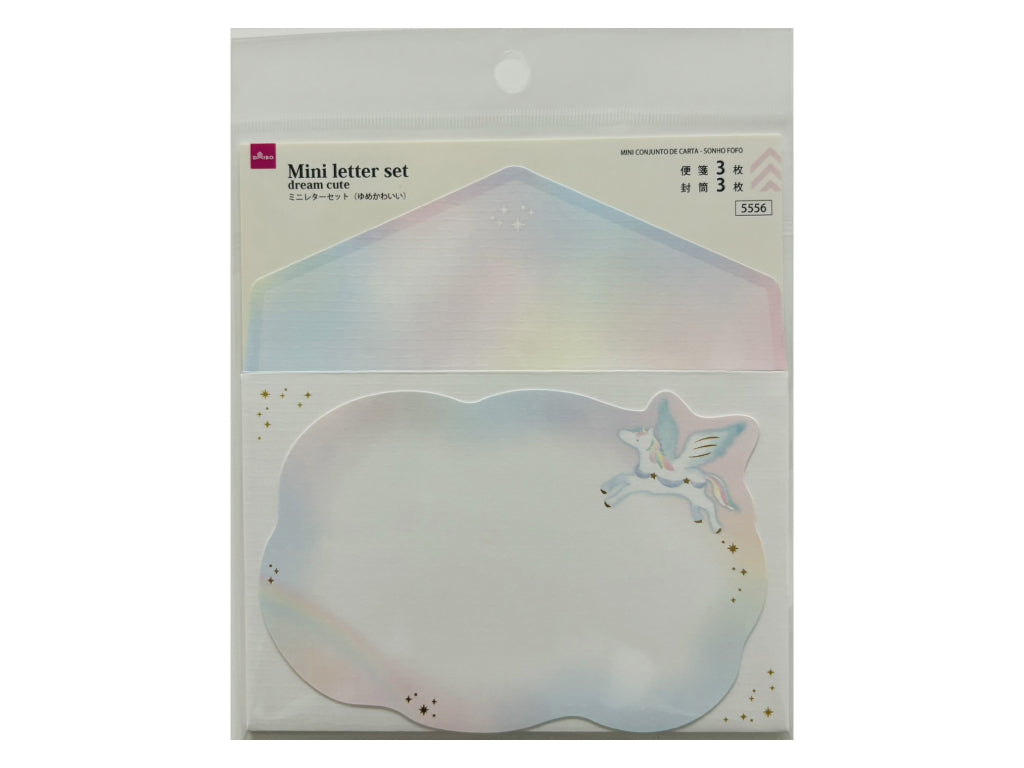 ミニレターセット（ゆめかわいい） ダイソー(DAISO)