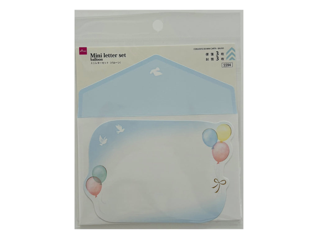 ミニレターセット（バルーン） ダイソー(DAISO)