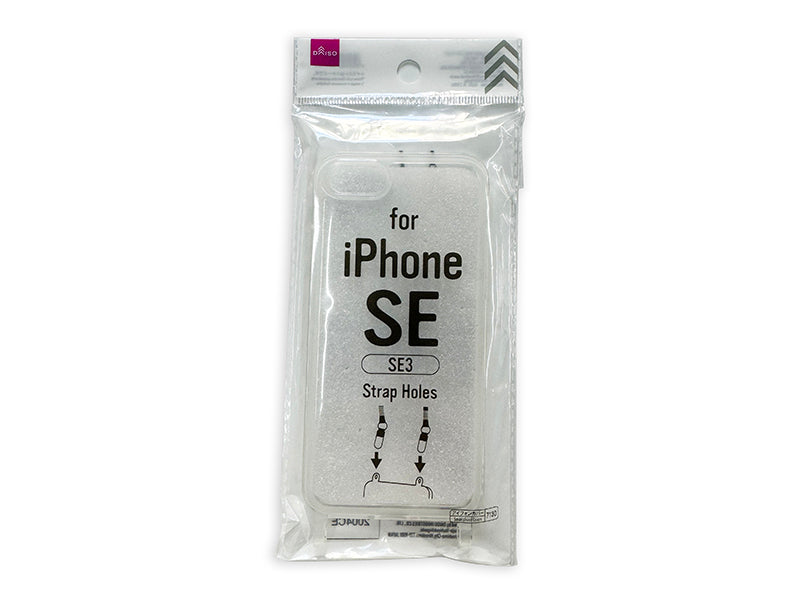 ストラップホール付スマホカバー（ＳＥ３用） ダイソー(DAISO)